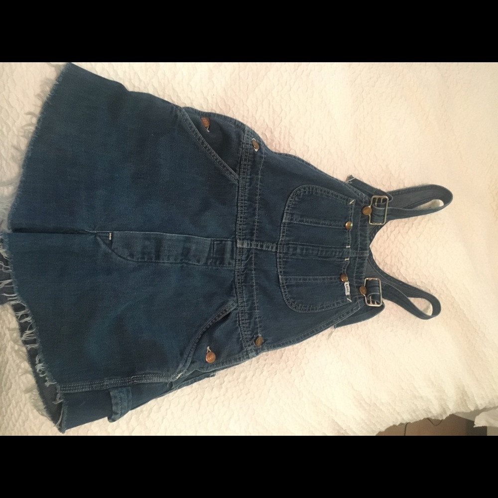 Urban outfitters Lee Overall dark denim Shorts